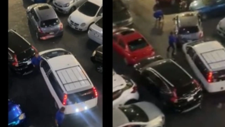 Conductor choca autos y arrolla a empleado en Ermita Iztapalapa