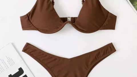 Los tops con aro aportan firmeza y redondes al pecho