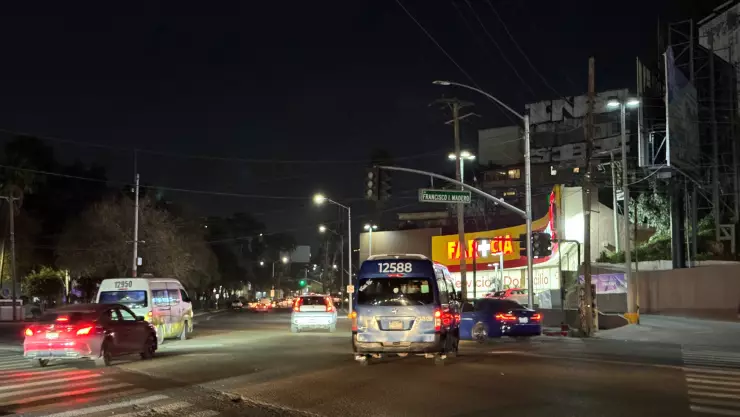 Semáforos sin funcionar en Zona Centro