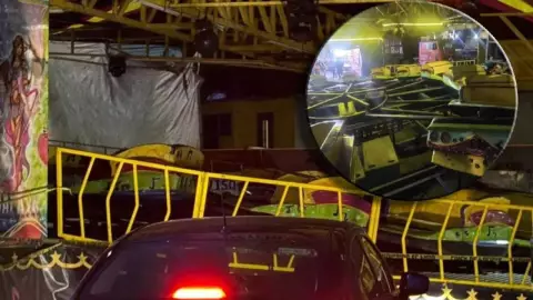 ¡TRAGEDIA en plena feria! Falla en juego mecánico deja un muerto