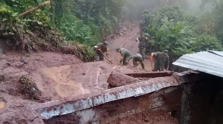 Deslave cerro Oaxaca
