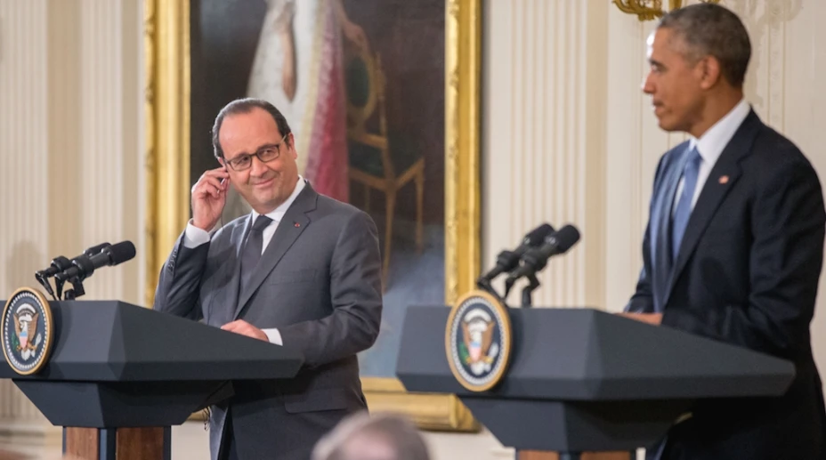 Obama Hollande