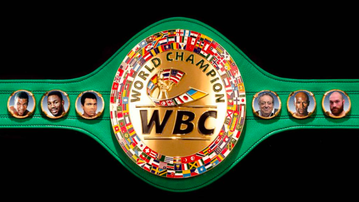 Cinturon del cmb Mayweather