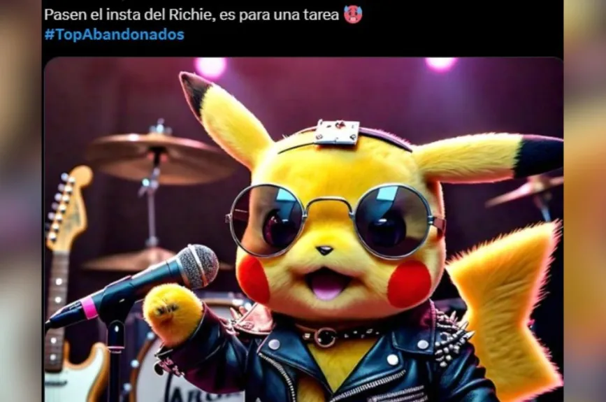 ¡Ese Richie, ganando carreras, corazones y seguidores, sin duda es tremendo!