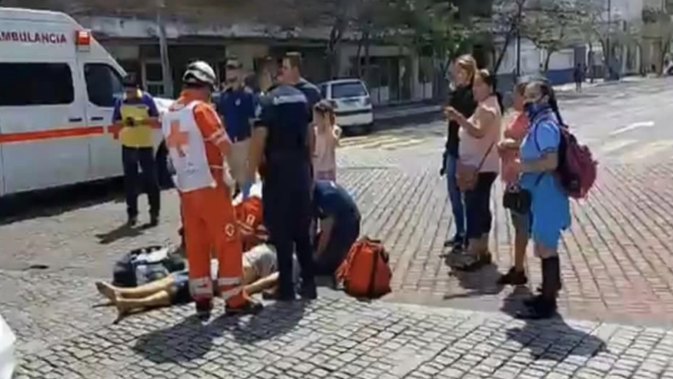 Turista atropellado en Veracruz