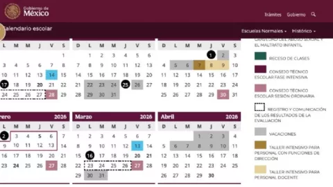 Calendario Escolar 2026
