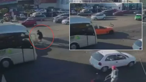 Ciclista atropellado en Celaya, Guanajuato