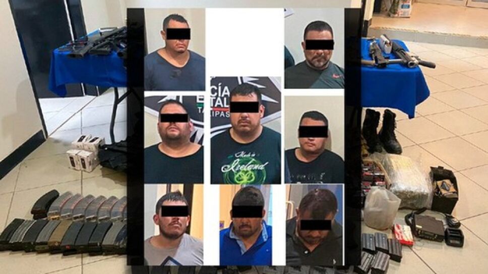 El gobierno de Tamaulipas, informó que elementos del Grupo de Operaciones Especiales detuvieron a 8 personas presuntamente vinculadas con la masacre de Reynosa.