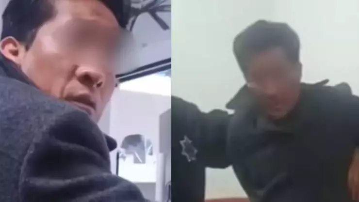 Detienen a funcionario morenista del ayuntamiento de Apizaco por golpear a policías; estaba borracho