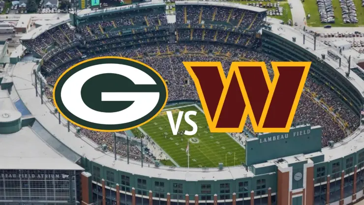 Partido NFL HOY: A qué hora y dónde ver Green Bay Packers vs Washington Commanders| Semana 2