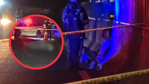 Filtran foto de campesino atropellado en Veracruz