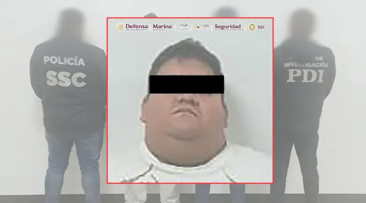 Cae en CDMX “El Gordo”, otro operador homicida en golpe al Cártel Nuevo Imperio
