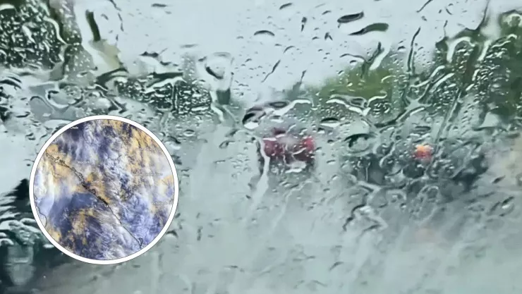 Lluvias fuertes en Sinaloa