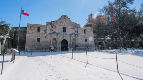 Nieve en San Antonio, Texas