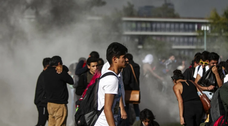 Destrozos en Torre de Rectoría de la UNAM