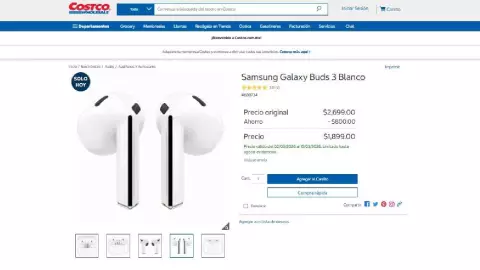 Costco Samsung Galaxy Buds 3