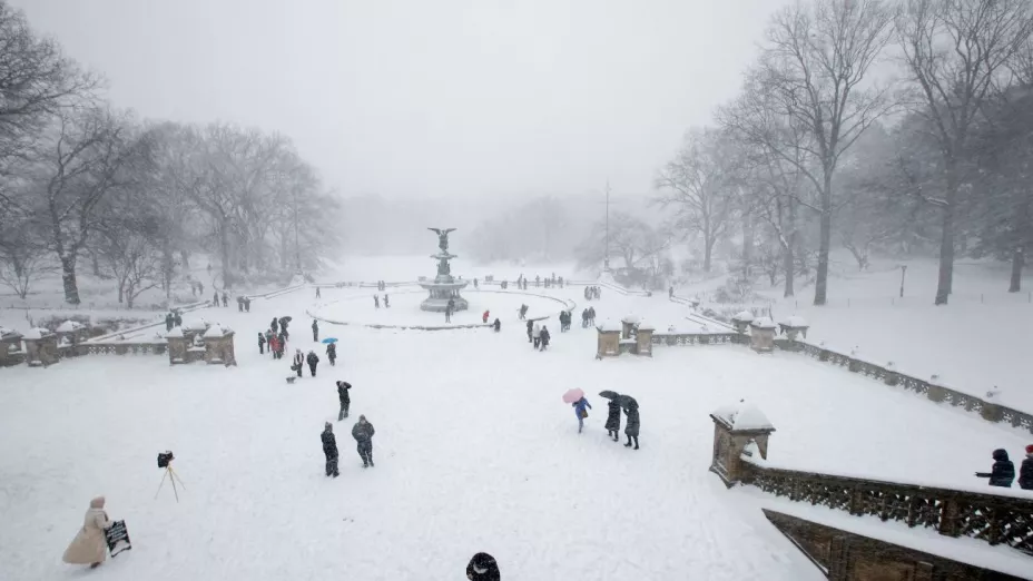 Caída de nieve en EUA