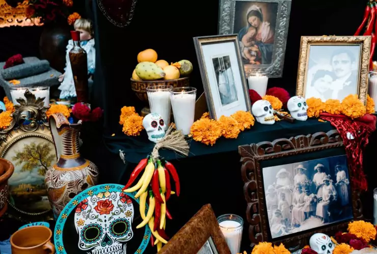 altar dia de muertos.