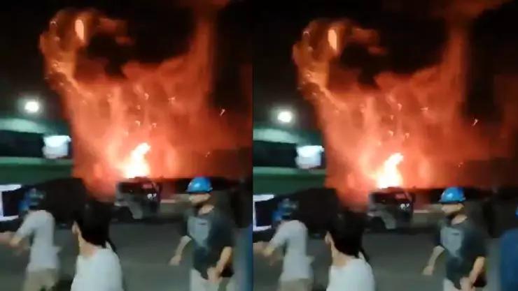 Explosión en planta química