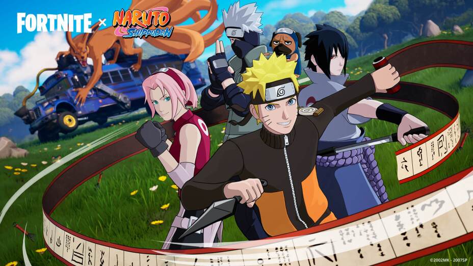 Skins de Naruto en Fortnite