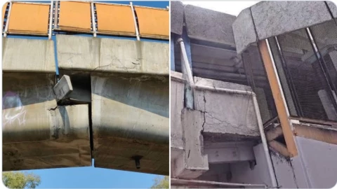 FOTOS: Denuncian en redes fallas en estaciones Pantitlán y Oceanía del Metro CDMX