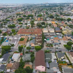 El bonito barrio de East Hollywood en Los Ángeles