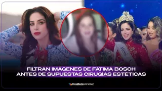 Comparan imágenes actuales y antiguas de Fátima Bosch en redes sociales
