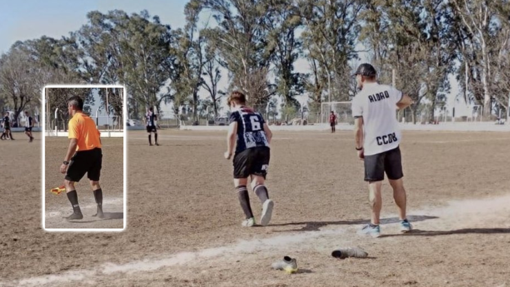 Liga Rafaela, Argentina, Sergio Arrieta, árbitro prestó tenis