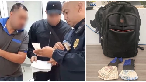 Abuelito olvida 100 mil pesos en efectivo en un taxi en CDMX, y el chofer los entrega