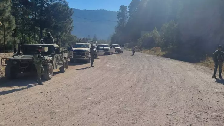 Operativo Conjunto en Guadalupe y Calvo