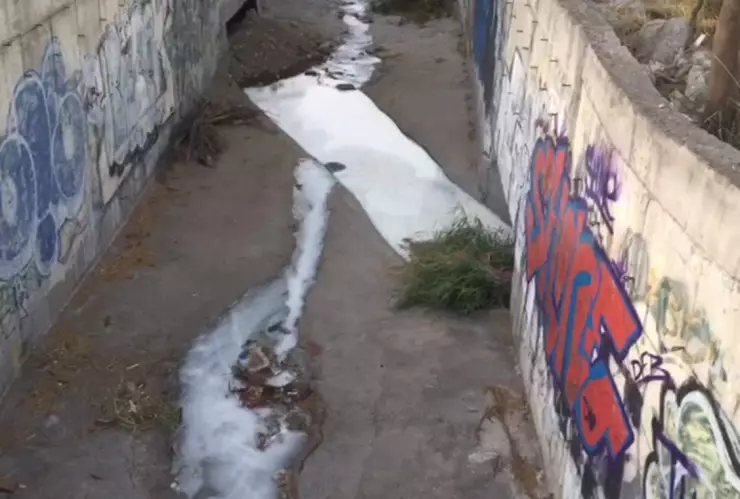 CONTAMINACION RIO LA SILLA PEGAMENTO