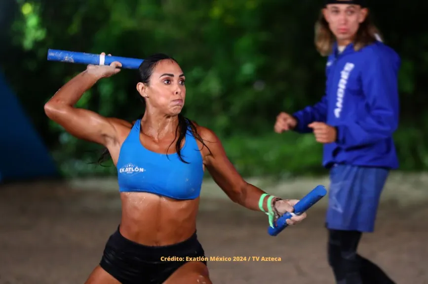 25 Macky puso toda su energía en el enfrentamiento y le quitó la primer vida a Triple Jumper.jpg