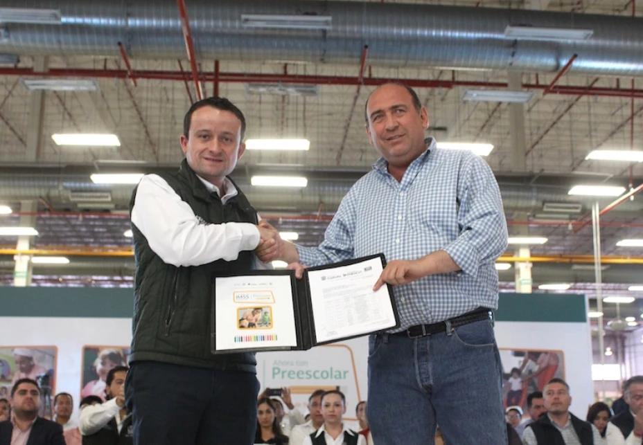 Educación preescolar en guarderías del IMSS