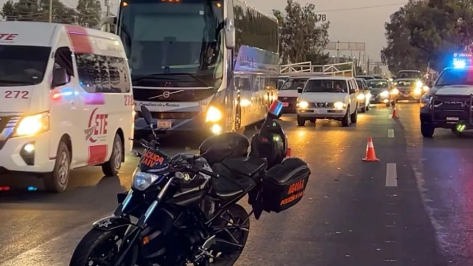 Qué está pasando en la Carretera 45 Sur de Aguascalientes y por qué hay tanto tráfico hoy lunes 7 de abril
