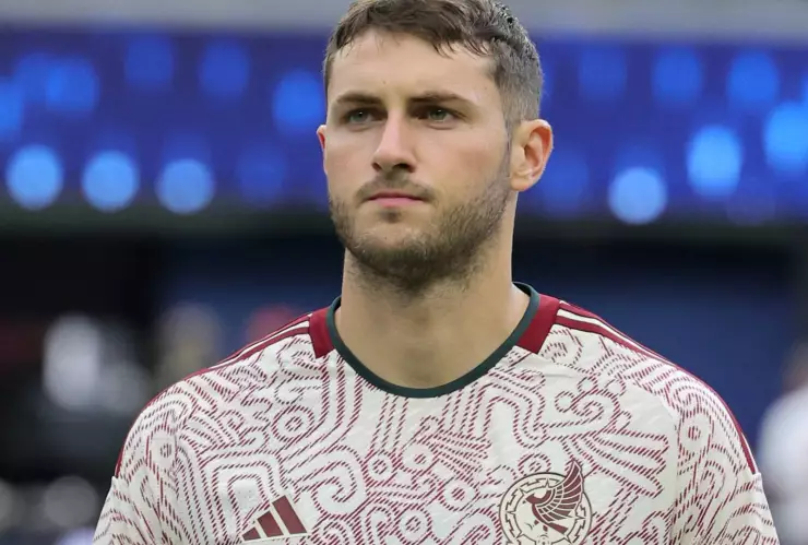 Santiago Giménez con la Selección Mexicana