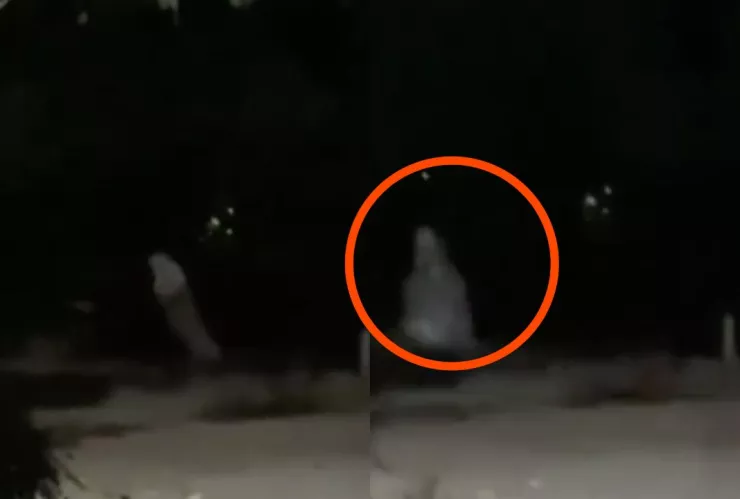 ¡De terror! Captan lamentos de La Llorona por las calles de México