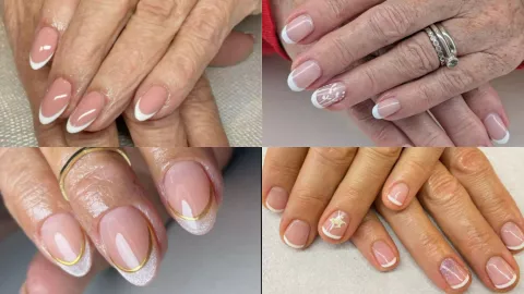 uñas elegantes para mujeres mayores