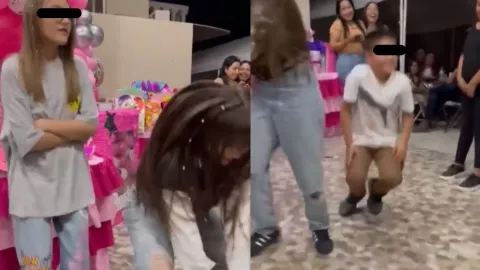 VIDEO: ¿Somos viejos? Jóvenes bailan muy raro El Sapito y rompe las redes