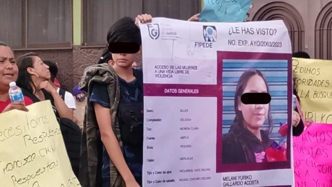 Melani Yurico Gallardo localizan viva San Luis Potosí