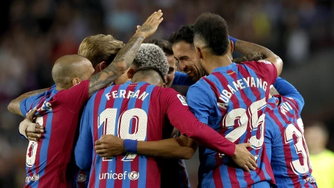 FC Barcelona la liga Aubameyang Ferran 