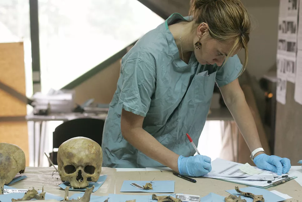 Scientists Work On Identifying Srebrenca Massacre Victims