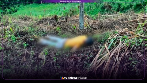 Hombre sin vida Comalcalco