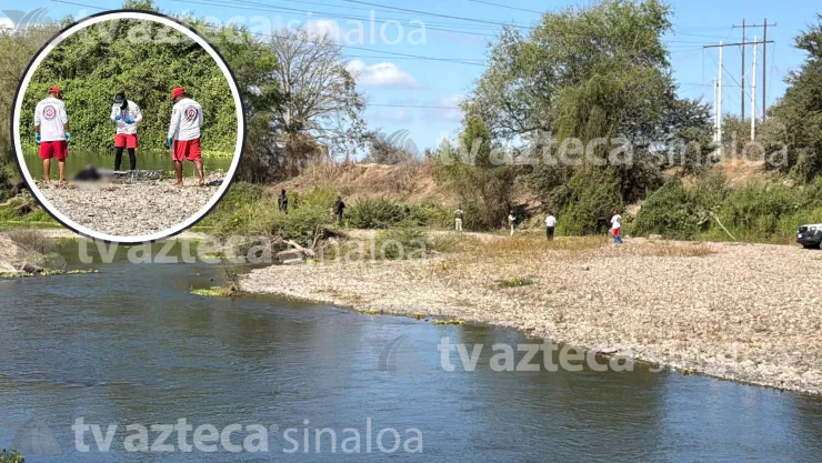 Hombre sin vida en río Presidio