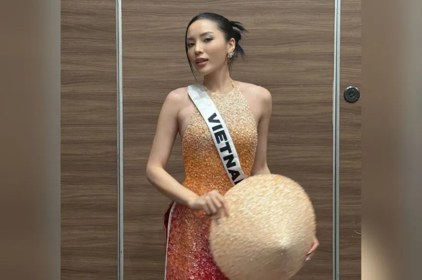 Nguyễn Cao Kỳ Duyên, Miss Vietnam, dijo estar muy orgullosa de representar a su país y agradeció a la gente que le ayudó a allegar hasta aquí.