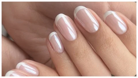 diseños de manicura frances