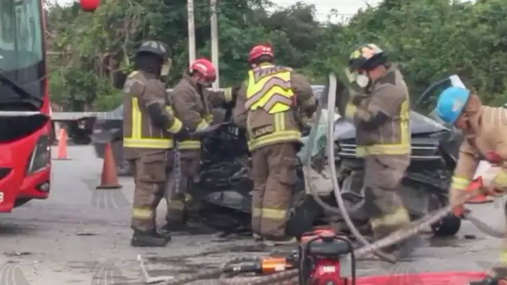 Accidente en Av. López Portillo de Cancún deja a persona muerta; hay tráfico pesado.jpg