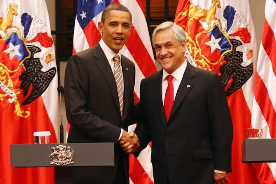 El presidente Barack Obama recibió a su homólogo de Chile, Sebastían Piñera