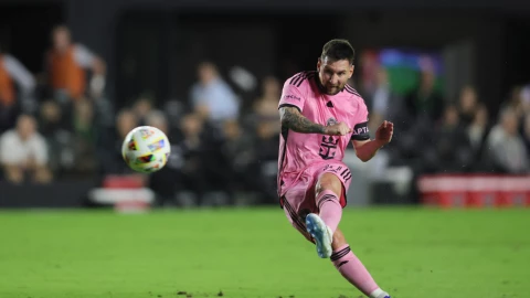 Lionel Messi con el Inter de Miami