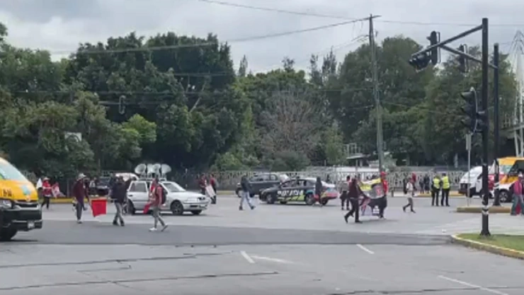 bloqueo bulevar 5 de mayo