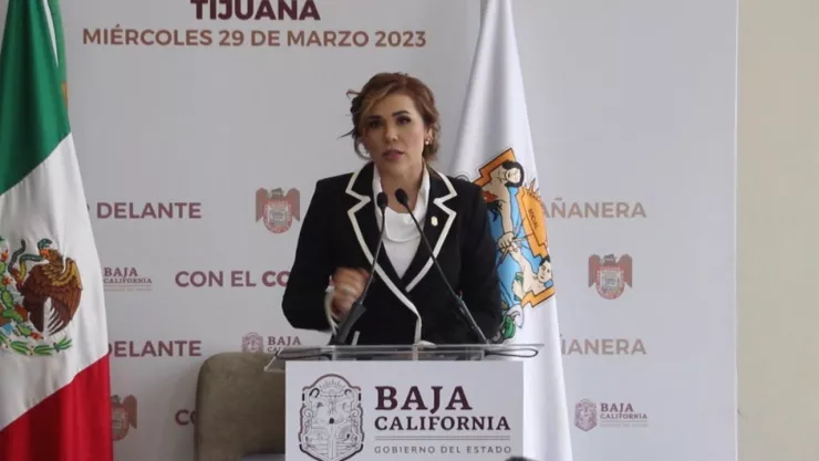 PAN se pronuncia ante revocación de visa a Gobernadora de Baja California Marina del Pilar Avila Olmeda ¿Qué dijo Morena?